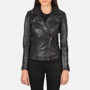 Women Brown Leather Jacket